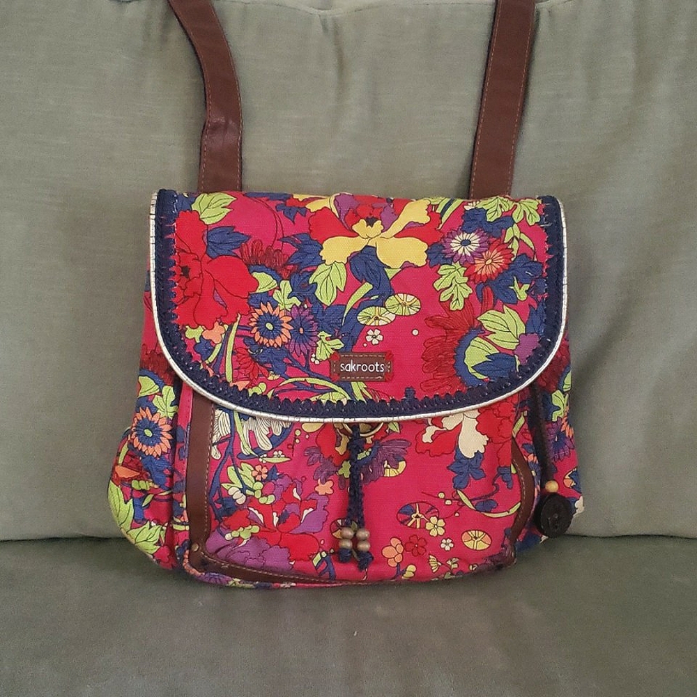Sakroots convertible backpack/crossbody purse